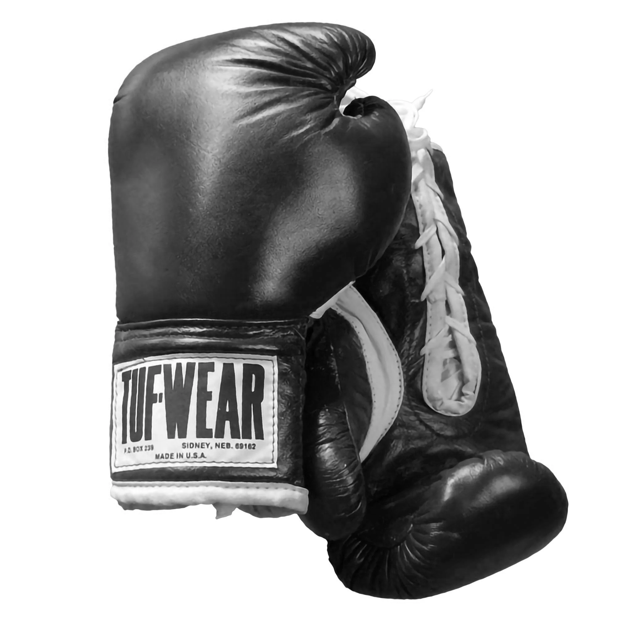 Rocky Black Tuf-Wear Boxing Gloves - Image 2