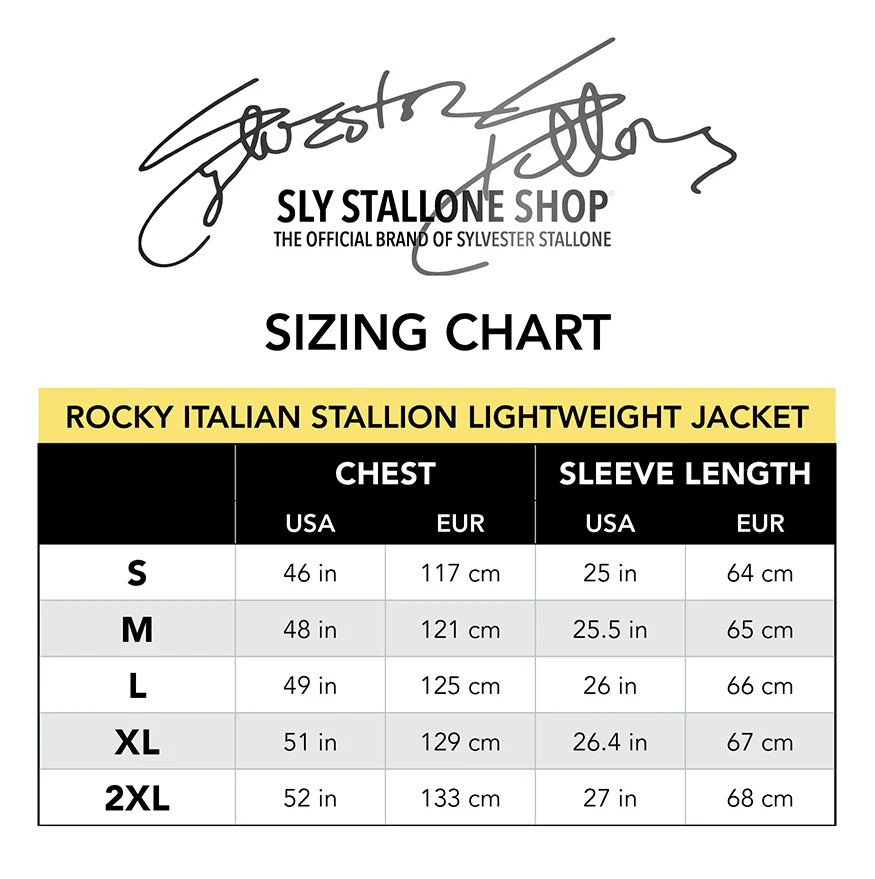 Rocky Italian Stallion Lightweight Jacket - Image 2