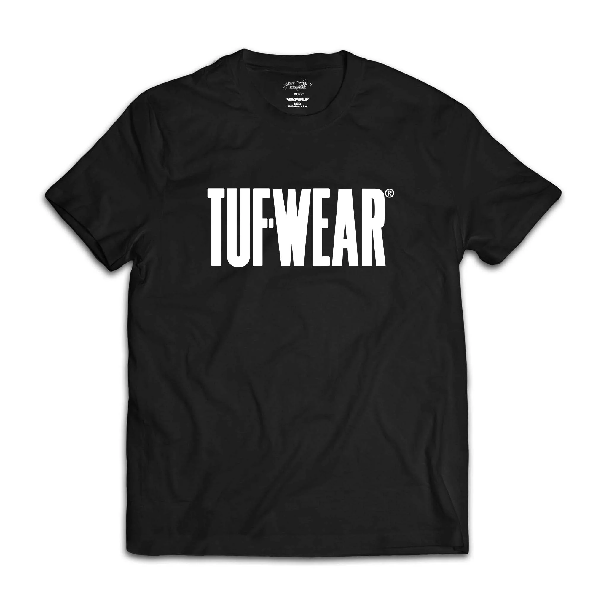 TUF WEAR black tee - Image 2